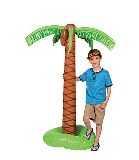 1.6M PVC Inflatable Palm Tree Toys For Children Festival Beach Birthday Party Supplies Stage Props Hawaii Decoration Gift | Игрушки и