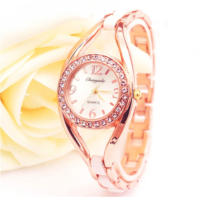 Relogio Feminino модные часы женские Роскошные Топ Брендовые женские часы платье Кварцевые женские часы-браслет наручные часы Montre Femme