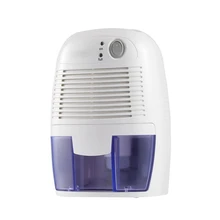 DMWD, мини-осушитель воздуха, портативный, 500 мл, влагопоглощающий, осушитель воздуха с автоотключением и светодиодный индикатор, осушитель воздуха, 100-240 В