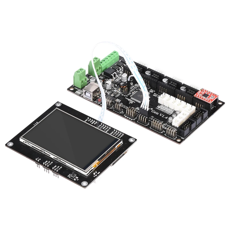 BIGTREETECH TFT35 V1.2 التحكم لوحة TFT 3.5 بوصة كامل اللون اللمس شاشة MKS الجنرال V1.4 لوحة تحكم MKS قاعدة ل 3d طابعة