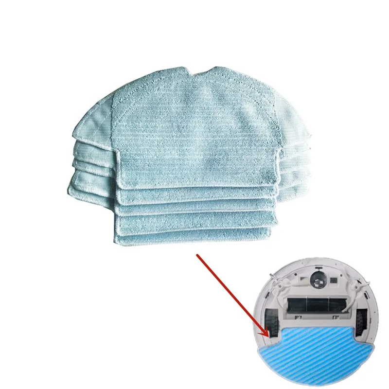 

5 pieces Robot Vacuum Cleaner Mop Cloth for 360 S6 Robotic Vacuum Cleaner spare parts Accessories cleaning Mop cloths