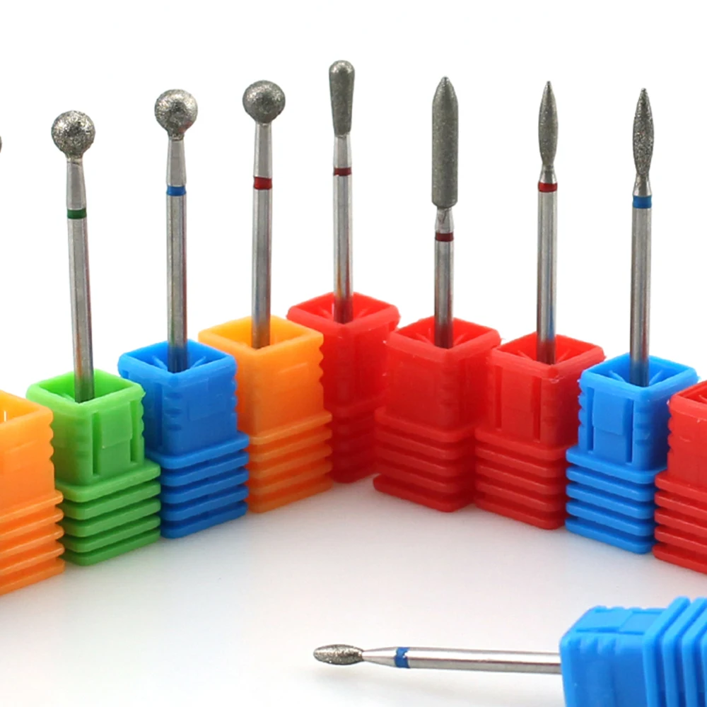 

14 Type Diamond Milling Cutter Nail Drill Files Electric Manicure Nails Bits Nail Polish Remover Tools Nail Art Equipment