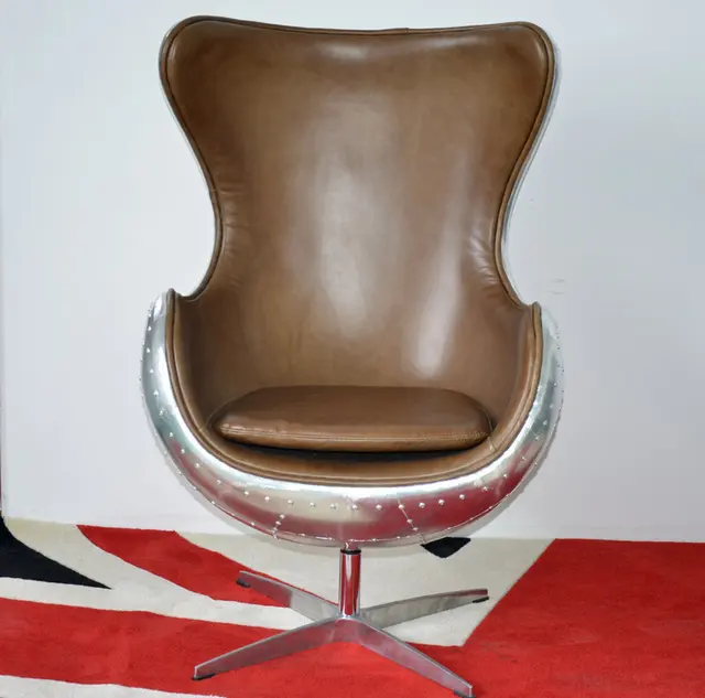 Aluminum Skin Fibergl Retro Vintage Clothing Coffee Aluminum Skin Fibergl Retro Vintage Clothing Coffee Domestic Furniture Industry Style Office Chairs Special Edition