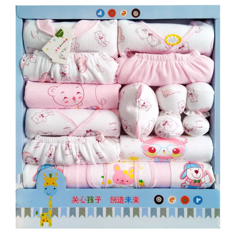 Baby gift box baby autumn and winter underwear newborn warm clothes cotton suit baby supplies gift box