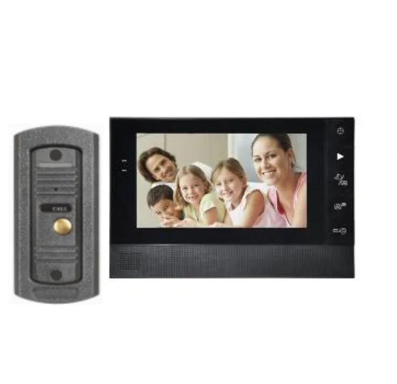 

7 Inch Video Door Phone Rain-Proof Two Way Intercom Video Doorbell
