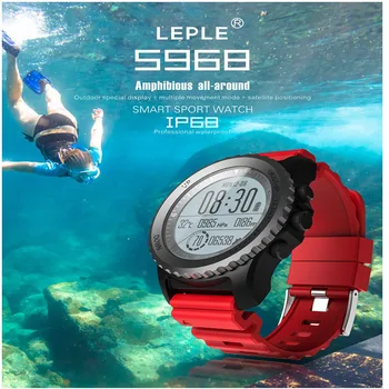 

TOPTRONICS Hot Selling 2018 Fashion Smartwatches To Support Heart Rate Monitoring GPS Professional IP68 Waterproof