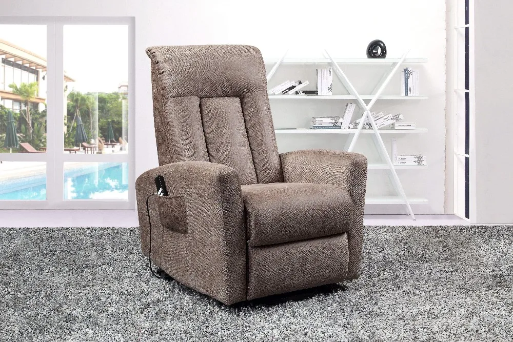Рекламная ткань для гостиной диван стул с электрическим кресло YB667