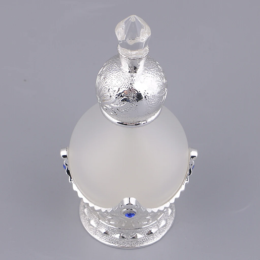15ml Antique Vintage Empty Glass Perfume Spray Bottle Atomizer Elegant for Lady Women Gift