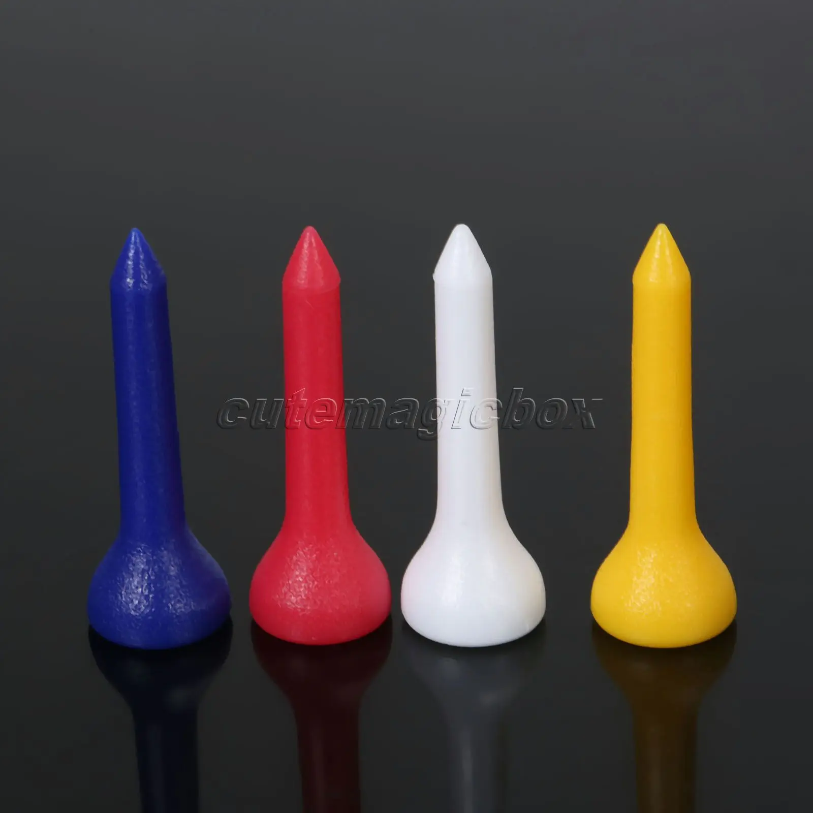 100 шт./упаковка пластиковые гольфы 36 мм 1 3/8 дюйма|plastic golf tees|golf teescolored tees |