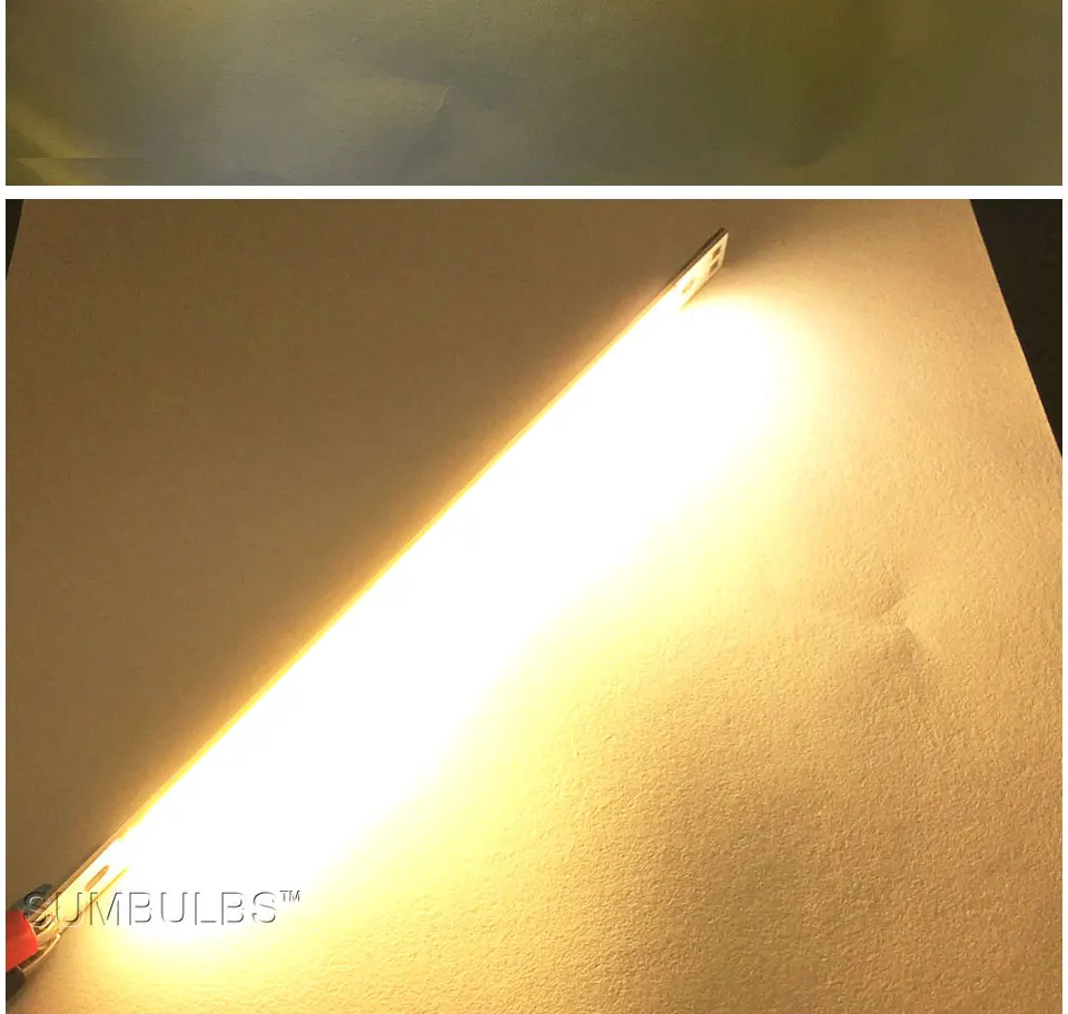 20cm 10W 12V cob led strip bar lights 1000LM car lamp bulb (9)