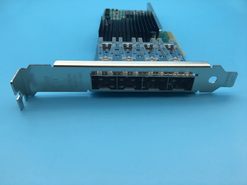 4 портовый 10 гигабитный Ethernet NIC X710 DA4 X710DA4 сетевой адаптер конвергентного