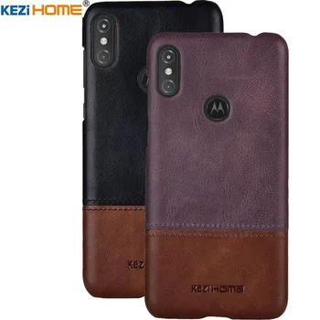 

Keizhome Case for Motorola P30 Note Case Genuine leather Shockproof Cover Phone P30 Note Cases Luxury Cases