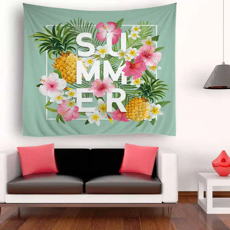 Indian Mandala Rectangle Tapestry Hanging Beautiful Flowers Bedspread Ethnic Throw Art Blanket Dorm Home Decor Yoga Mat Hippie