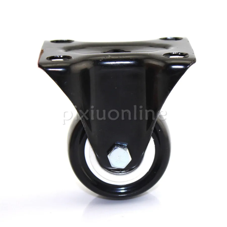 

1pc J288 PVC One-way Load-bearing Wheel with Brake 2 inch Model Foot Wheel DIY Used Free Shipping Russia