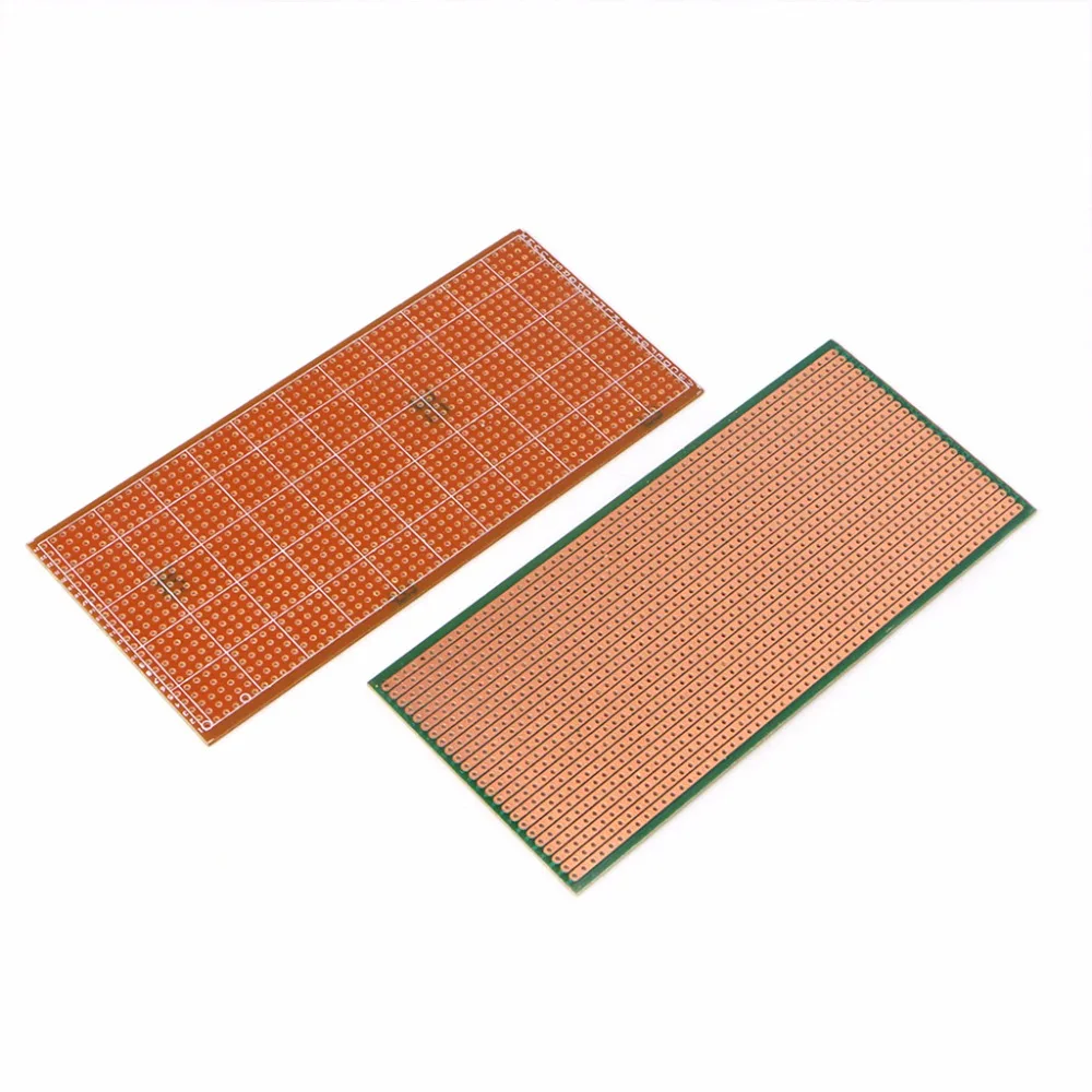 5Pc 6.5x14.5cm Stripboard Veroboard Uncut PCB Platine Single Side Circuit P MECA