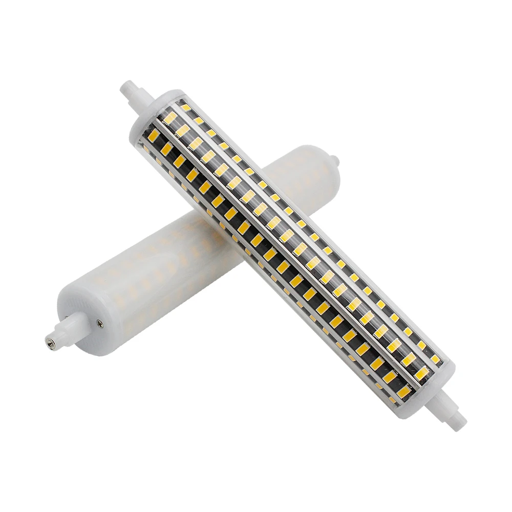 Диммируемая Светодиодная лампа кукуруза R7S 78 мм 118 135 189 5733 SMD светильник 110 В 220 5 Вт