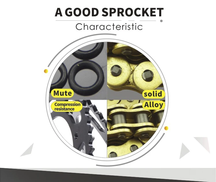 chain and sprocket-XR650-43T-520 (4)
