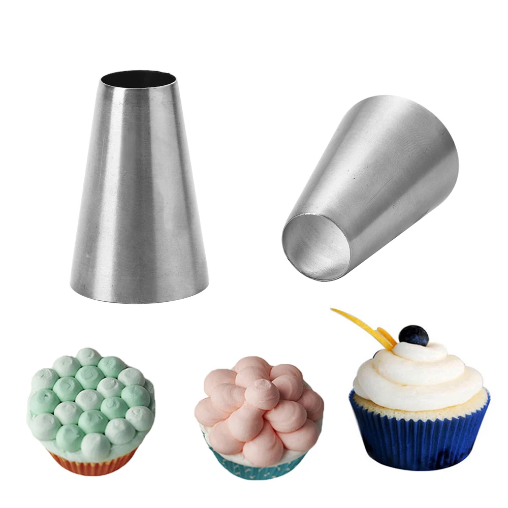 

2019 1PC New Useful #1A Russian Icing Piping Nozzle Stainless Steel Pastry Tip Baking Mold Cake Cupcake Decorating Tool Bakeware