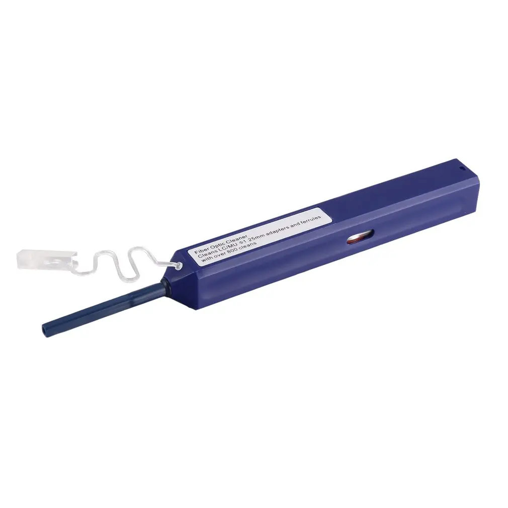 One-click Fiber Optic Cleaner LC//MU 1.25mm Adapters Ferrules 800 Cleans