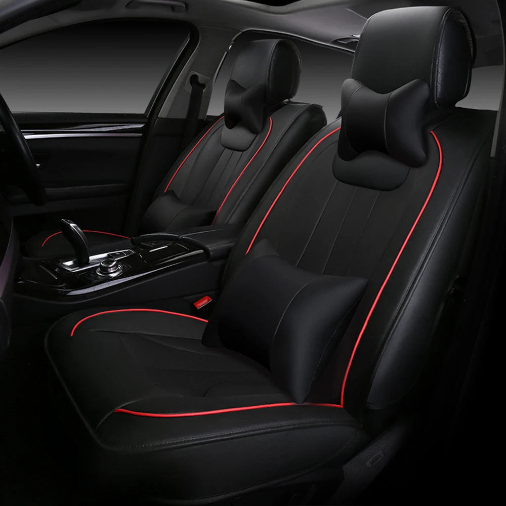 Universal Luxury Comfortable Leather Automobiles Seat Covers Durable
