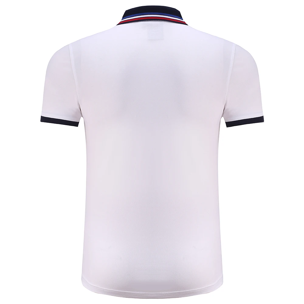 Новая футболка поло мужская Высококачественная рубашка с коротким рукавом с воротником под заказ логотип универсальная мужская Спортивная футболка для гольфа теннисная одежда