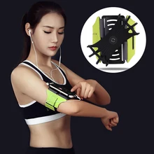 Универсальный 4-6 дюймов водонепроницаемый Вращающийся портативный телефон спортивный нарукавник для занятий спортом на открытом воздухе бег фитнес-браслет