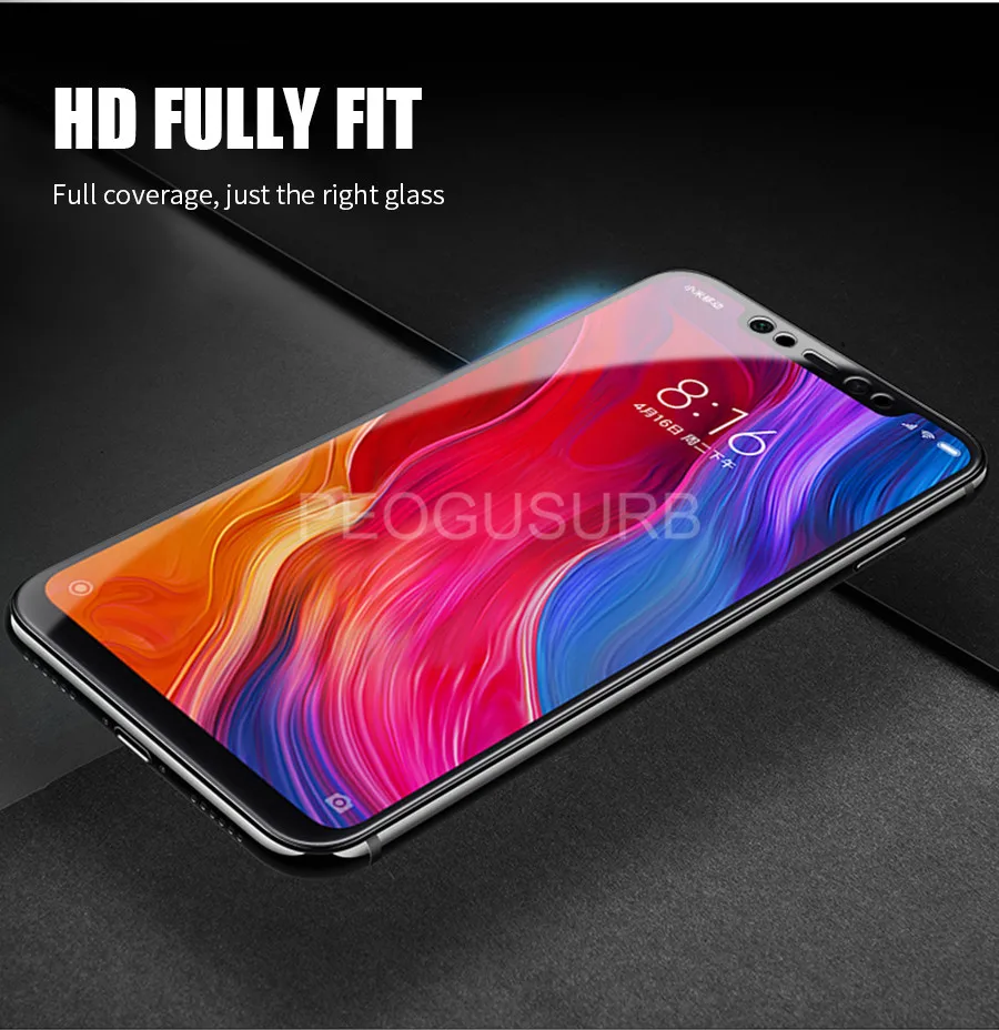 20D полное покрытие Клей закаленное стекло протектор экрана для Xiao mi Red mi Note 8 7 K20 Pro 7A mi 9 8 SE Lite Полное покрытие стекло