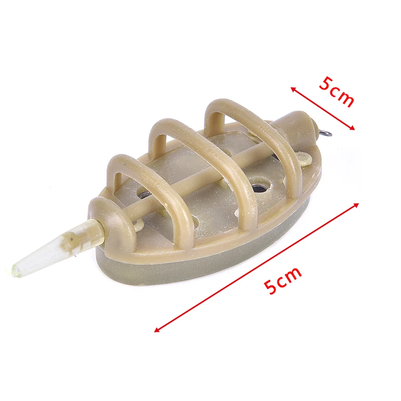 1 шт. пластиковое подающее устройство для рыбалки на карпа инструмент подачи с