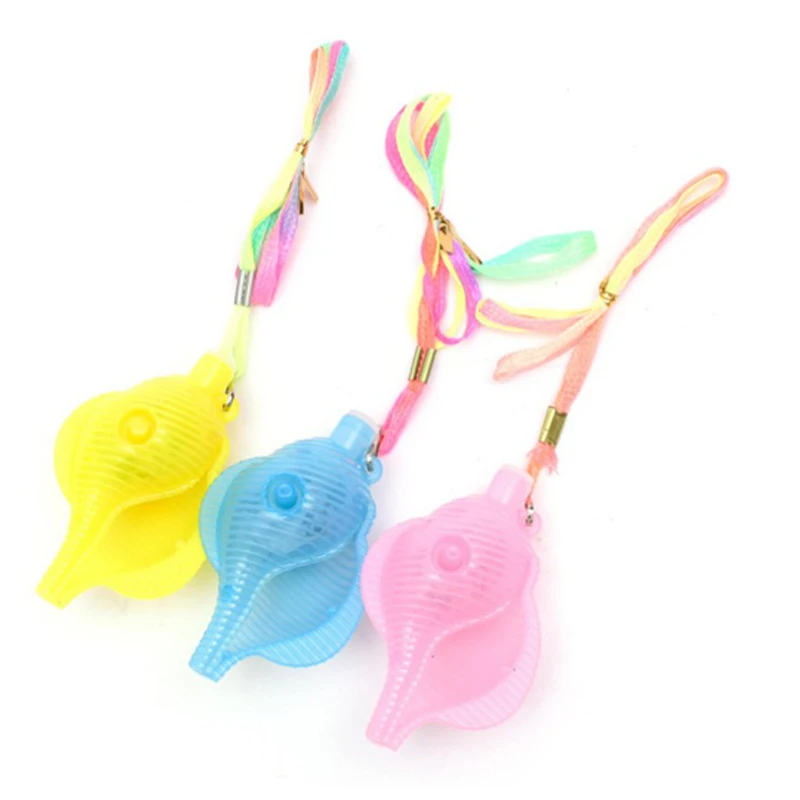 Rave NeonLed Party Led Necklace Glow Party Supplies flashingGlowLight UpLuminous Shell Necklace for kidschildrenAdults (3)