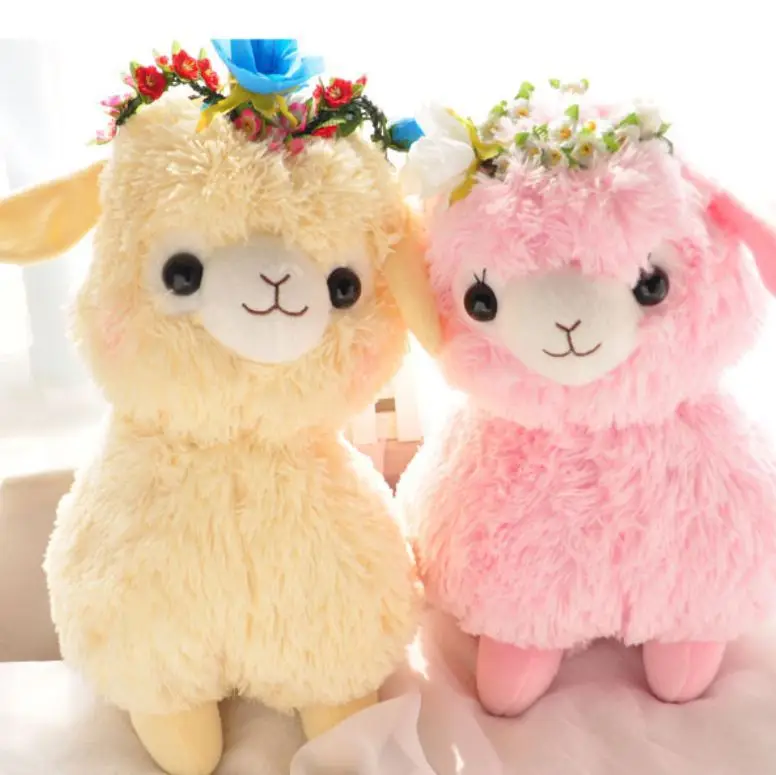 yellow llama stuffed animal