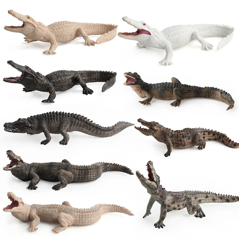 

Hot Cute Soft Rubber Animal Simulation Wild Crocodile Model Toys For Boys Variety One Piece Christmas Gifts For Everyone