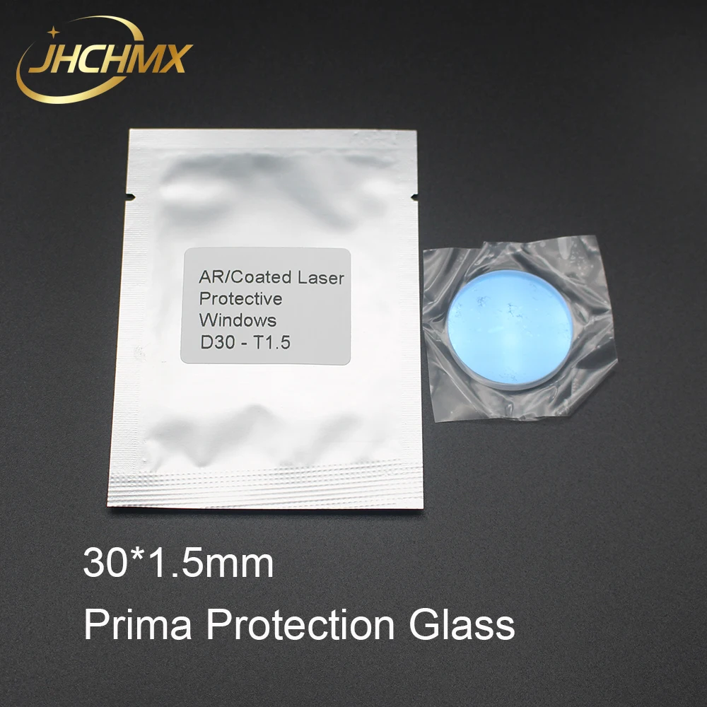 

JHCHMX Prima Fiber Laser Protective Windows Laser Protection Lens OG 30*1.5mm 1064nm For Prima Fiber Laser Cutting Machines