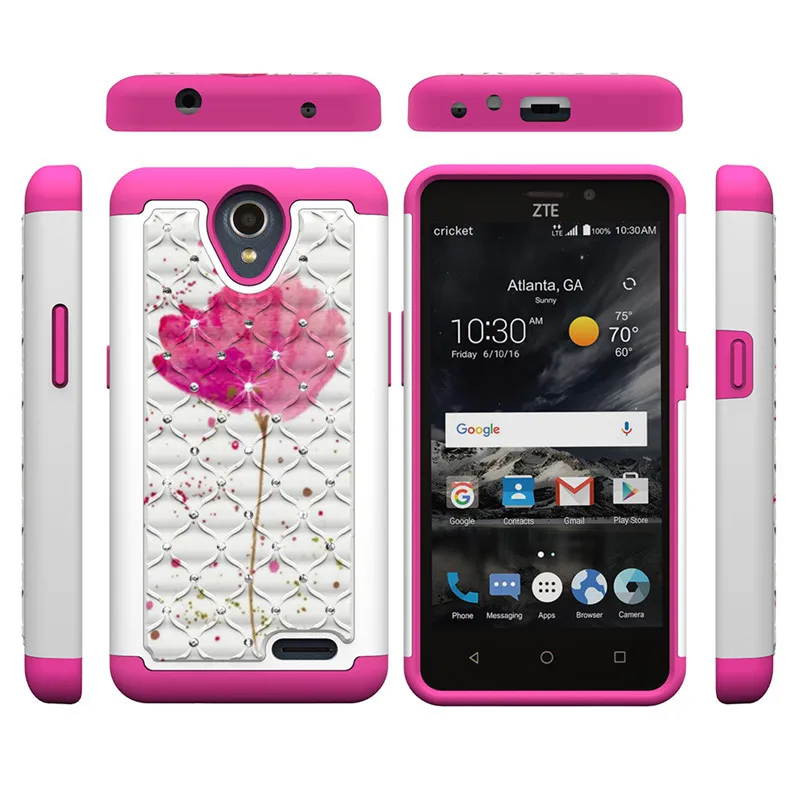

Bling Glitter Shockproof TPU Case for ZTE N9136/Prestige 2/Maven 3 Prelude Plus/ Overture 3 Soft Silicone Full Protection Phone