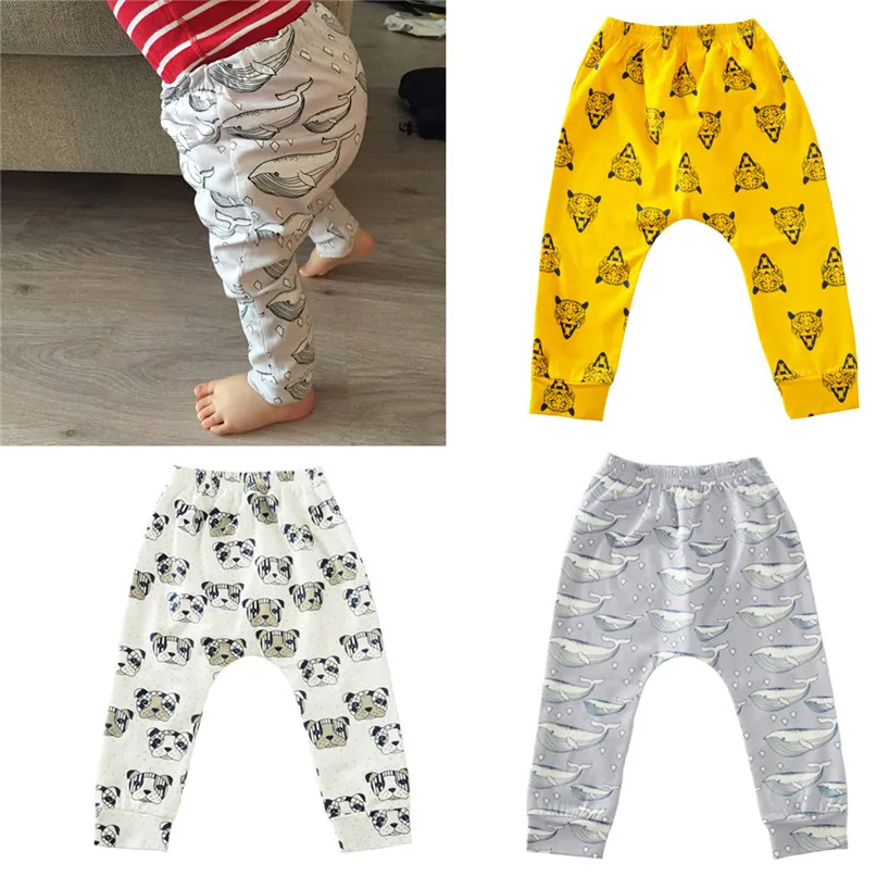 

Kids Long Pants Toddler Infant Baby Kids Girls Boys Cartoon Animal Printed Long Pants Trousers Clothes Baby Clothes AU29#F