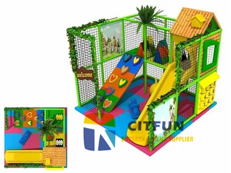 

CE certificated small indoor playground equipment for store CIT-IN0303