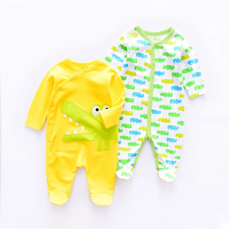 2020 Fashion animal style Cotton Babies Bodysuit Boys Jumpsuits newborn