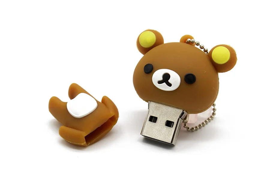 TEXT ME cute 6 модель картонный медведь модель usb флэш-накопитель 4 ГБ 8 ГБ 16 ГБ 32 ГБ 64 ГБ флешка, подарок usb 2,0