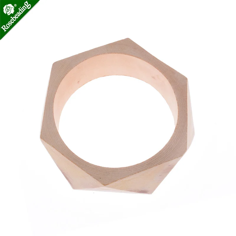 

natural wooden teething ring,wooden bracelet,unfinished round natural bangle,baby teethings toy,Sold 2pcs/ lot