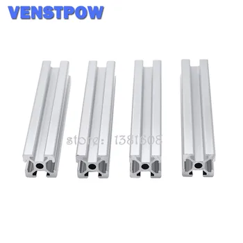 

4pcs/lot 2020 Aluminum Profile Extrusion 100mm to 800mm Length Linear Rail 200mm 400mm 500mm for DIY 3D Printer Workbench CNC