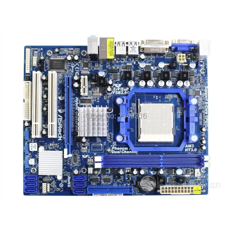 Для ASRock 880GM-LE оригинальная б/у настольная материнская плата разъем AM3 DDR3 SATA2 USB2.0 |