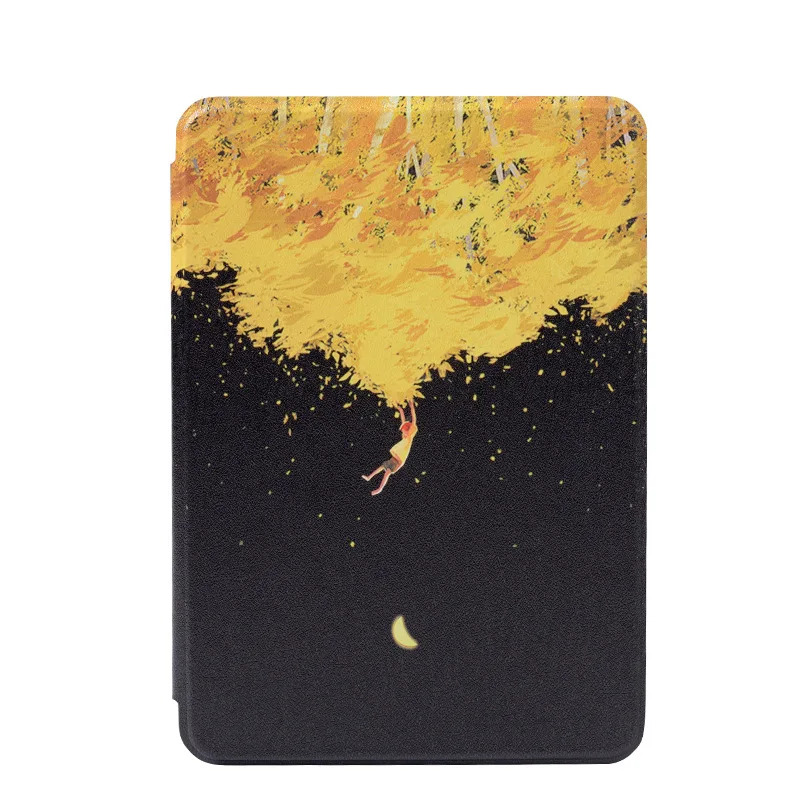 

For All-New Kindle 2019 Case Thinnest Lightest PU Leather Smart Cover For Kindle 10th Generation 2019 with Built-in Front Light