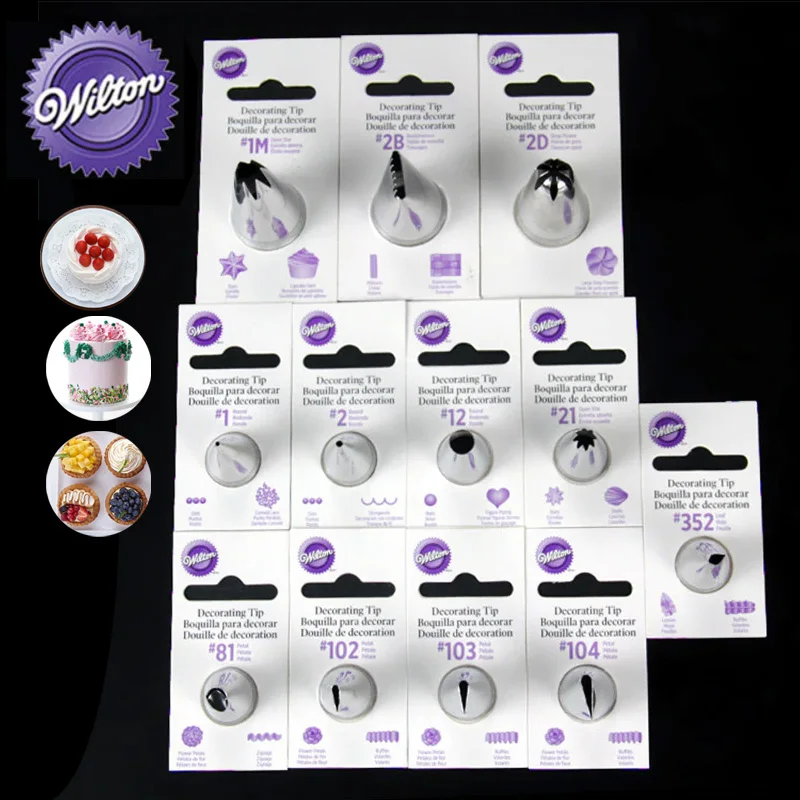 

Wilton Master Decorating Tip decorating tips, Cake Decorating Baking Supplies Frosting Tools Set for Cupcakes Cookies
