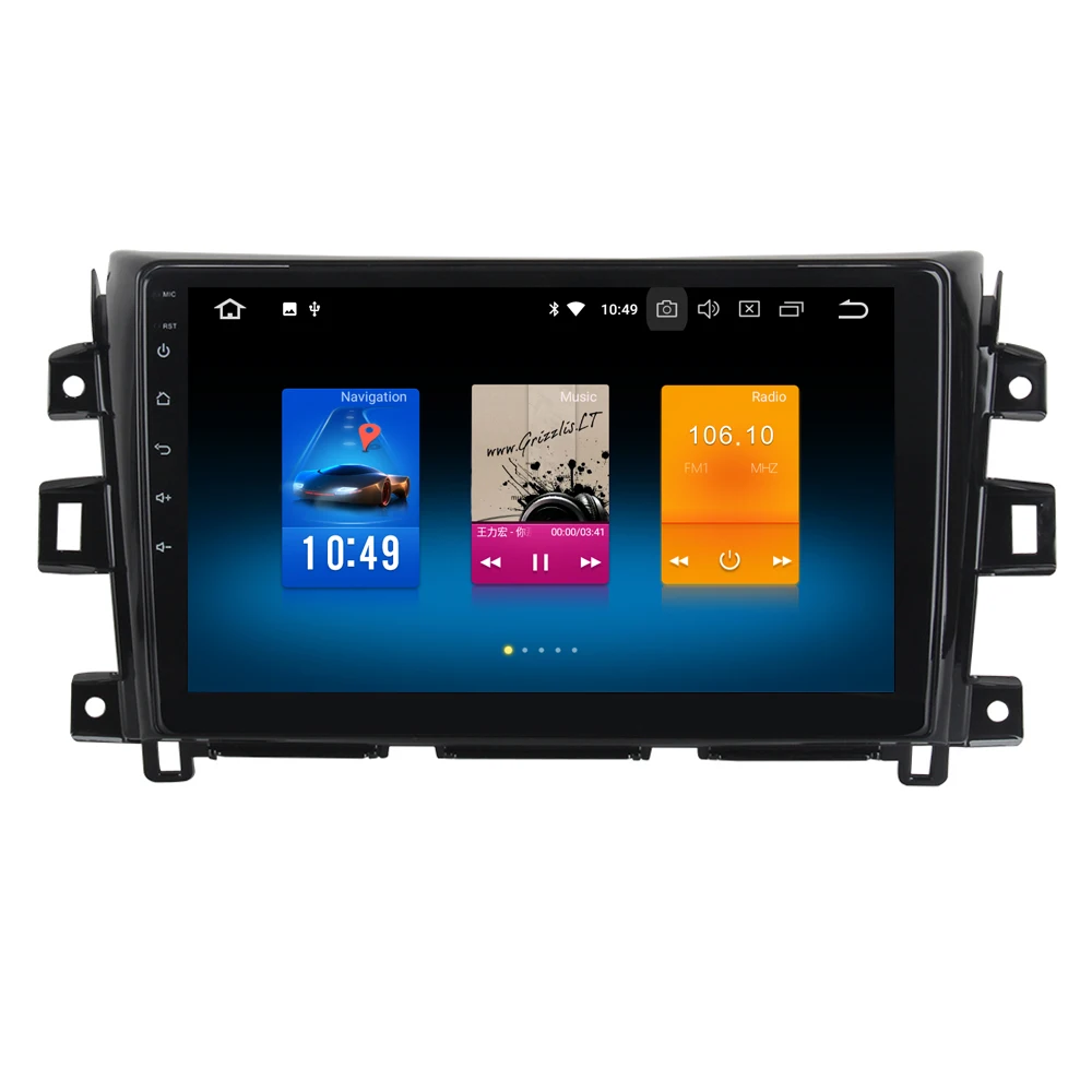 Cheap RoverOne Car Multimedia System For Nissan Navara NP300 2015+ Android 9.0 Octa Core Radio GPS Navigation Media Player PhoneLink 1