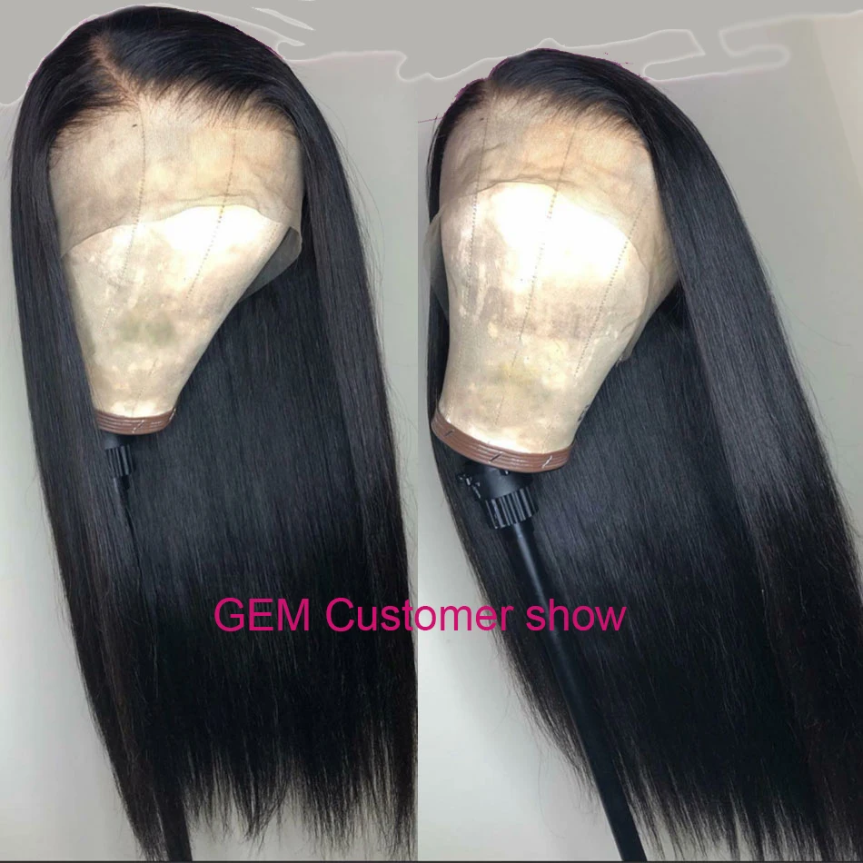 Alibele-Straight-Lace-Front-Human-Hair-Wigs-13x4-Long-Short-Bob-Swiss-Lace-Frontal-Wig-130