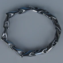 8,5 мм 80 г мужской классический тяжелый высокотехнологичный устойчивый к царапинам вольфрамовый браслет