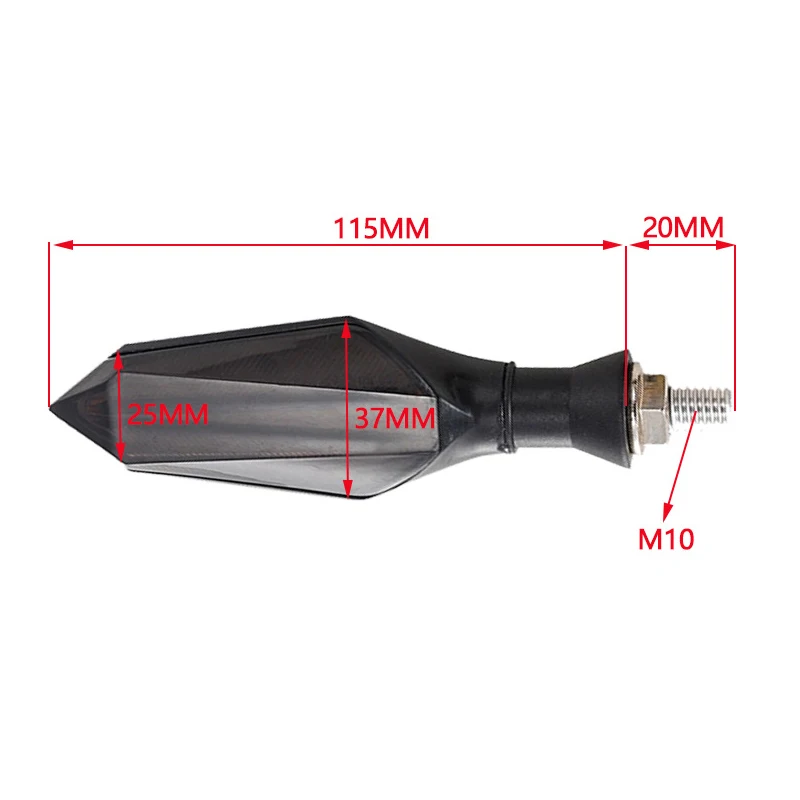 Сигнальные светодиодные лампы для мотоциклов поворотники Kawasaki Suzuki Honda Yamaha Harley BMW