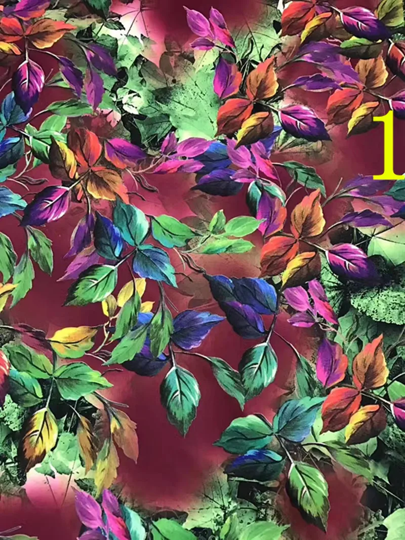 

Fashion colorfully printed polyester spandex jersey fabric,soft and tender touch, XT170802A