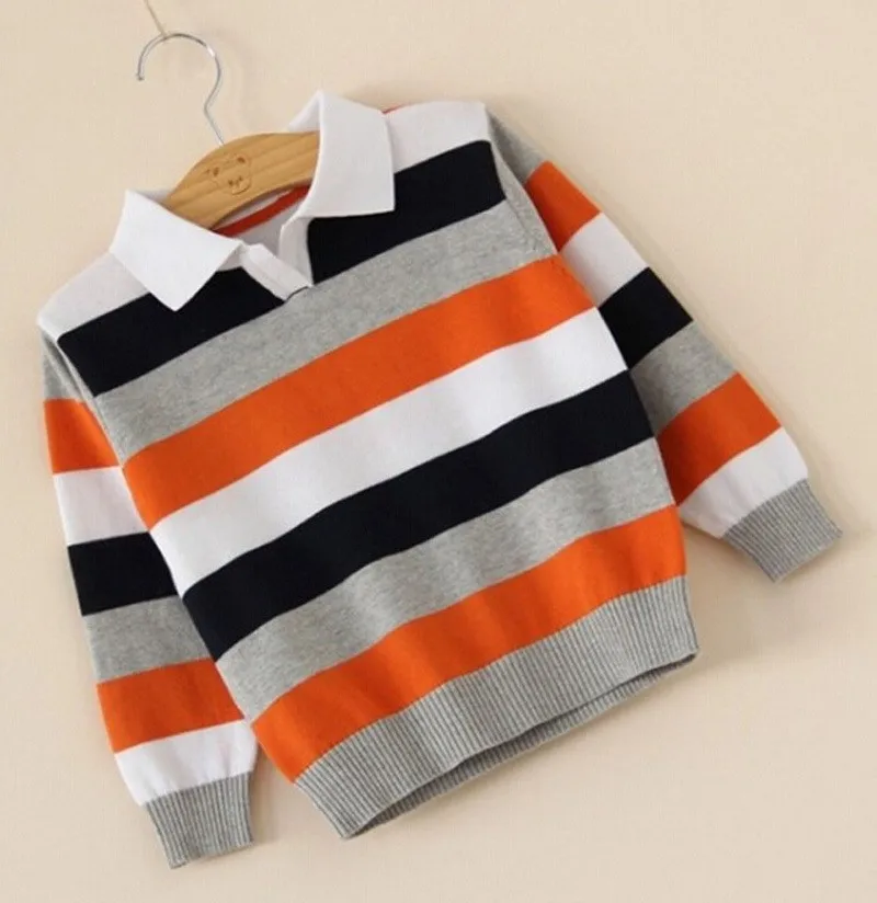 Baby-boy-sweater-Stripe-fashion-brand-Spring-Autumn-children-clothes-V-neck-designer-party-kid-Casual (2)