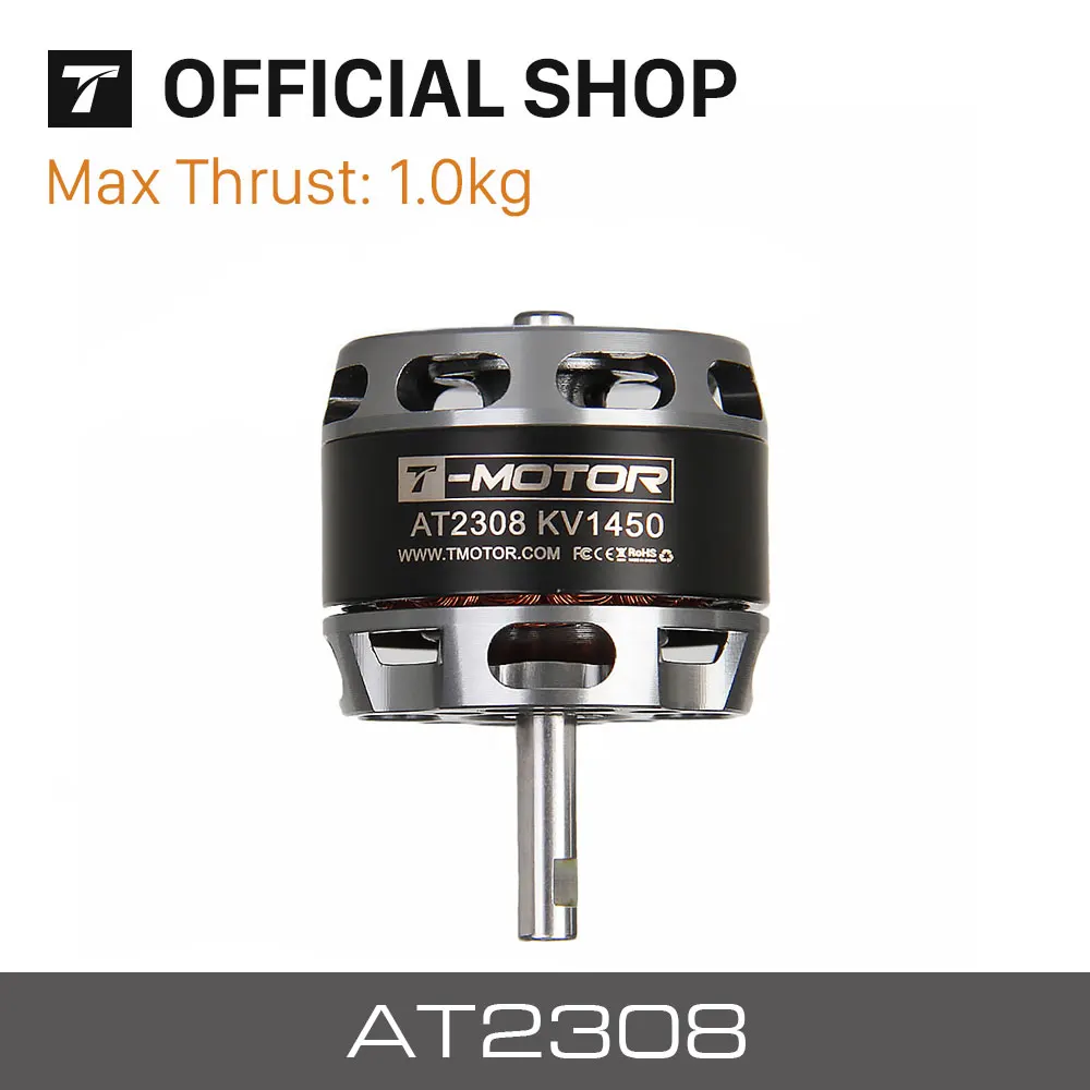T-MOTOR AT2308 длинный вал KV1450 KV2600 бесщеточный двигатель для неподвижного крыла