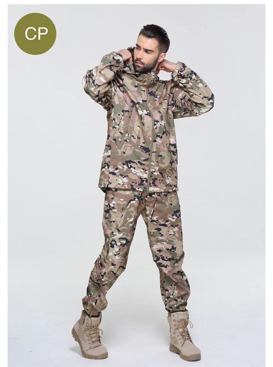 Ice Winter Suit Fly Fishing Clothes Camouflages Men (29)